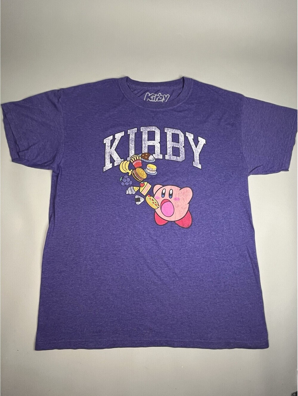 Nintendo Hal Laboratory Inc Kirby Shirt Purple Medium